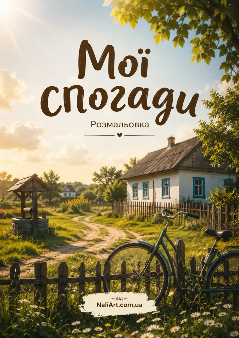 Обкладинка розмальовки Мої спогади
